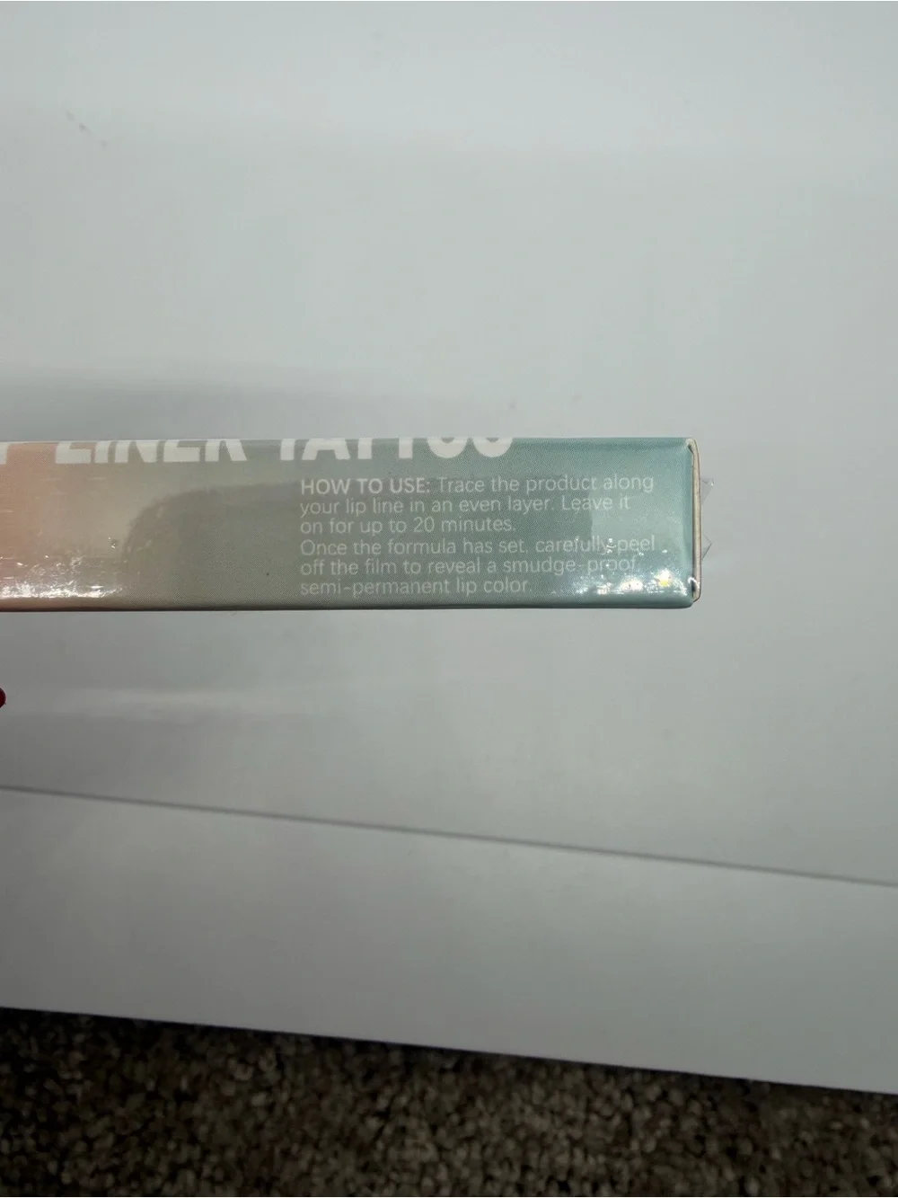 Peel Off Lip Liner Tattoo - Brow